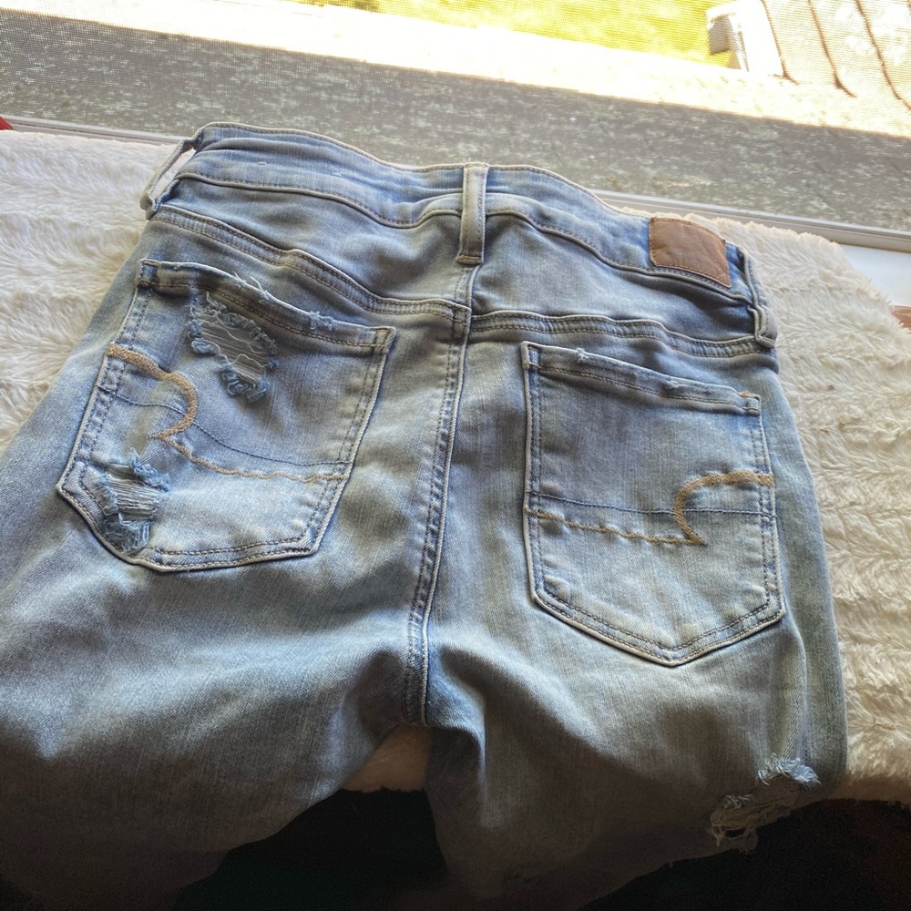 NWT American Eagle super stretch distressed jeans - Picture 5 of 8